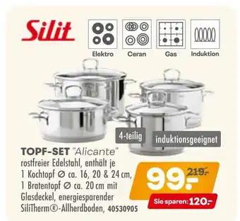 Möbel Kraft Silit topf-set alicante Angebot