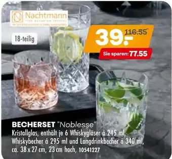 Möbel Kraft Nachtmann becherset noblesse Angebot