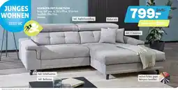 Möbel Kraft Ecksofa mit funktion Angebot
