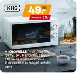 Möbel Kraft Khg mikrowelle mw-20.1gw Angebot