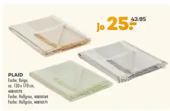 Möbel Kraft Plaid Angebot