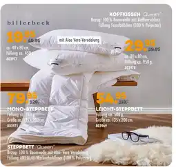 Möbel Kraft Billerbeck kopfkissen queen oder steppbett queen Angebot