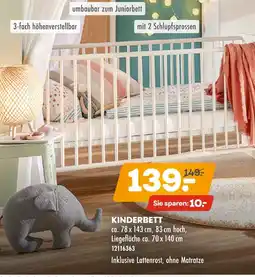 Möbel Kraft Kinderbett Angebot