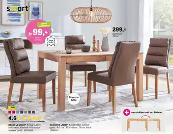Höffner Smart stuhl tamix oder esstisch „nils“ Angebot