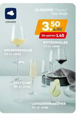 Möbel Kraft Leonardo glasserie mozart Angebot