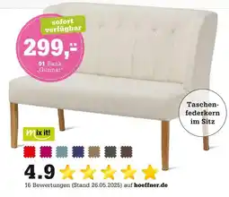 Höffner Mix it! bank gunnar Angebot