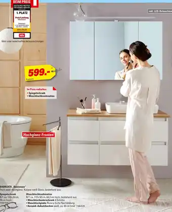 Höffner Baelensee badblock „baalensee“ Angebot