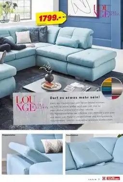 Höffner Höffner wohnlandschaft „affair“ Angebot