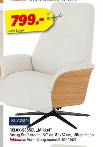 Höffner Skagen studio relax-sesssel mikkel Angebot