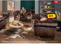 Höffner Uno polstergarnitur chesterfield Angebot