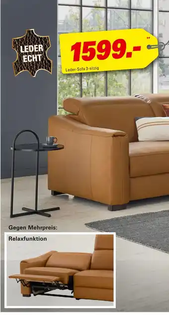 Höffner Leder-garnitur „corby“ Angebot
