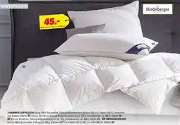 Höffner Heidelberger 3-kammer-kopfkissen oder übergangsdecke Angebot