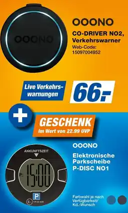 Expert OOONO CO-DRIVER NO2, Verkehrswarner Angebot