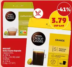 PENNY Nescafé dolce gusto kapseln cappuccino Angebot