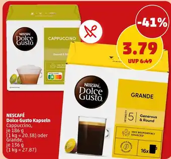PENNY Nescafé dolce gusto kapseln cappuccino Angebot