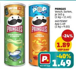 PENNY Pringles chips Angebot