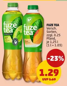 PENNY Fuze tea fuze tea Angebot