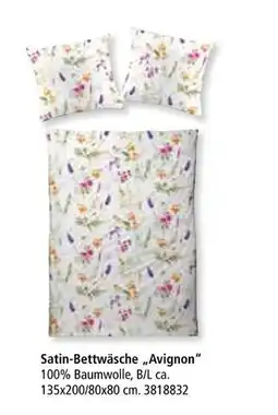 Segmüller Satin-bettwäsche avignon Angebot