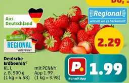 PENNY Marktliebe deutsche erdbeeren Angebot