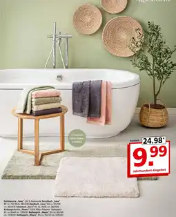 Segmüller Aquanova frottierserie sava oder badteppichserie „mauro“ Angebot