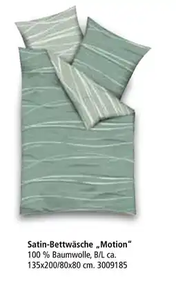 Segmüller Satin-bettwäsche „motion“ Angebot
