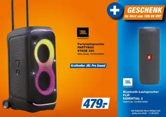 Expert JBL Bluetooth-Lautsprecher FLIP ESSENTIAL 2 Angebot