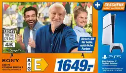 Expert SONY LED TV K75S39B BRAVIA 3 Angebot