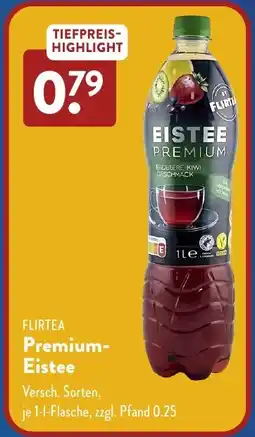 Aldi Süd FLIRTEA Premium Eistee Angebot