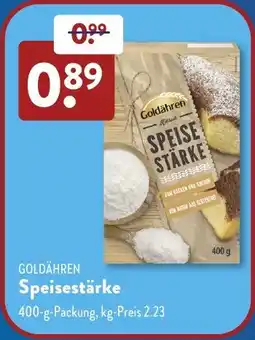 Aldi Süd GOLDÄHREN Speisestärke Angebot