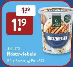 Aldi Süd LE GUSTO Röstzwiebeln Angebot