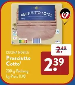 Aldi Süd CUCINA NOBILE Prosciutto Cotto Angebot