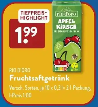 Aldi Süd RIO D'ORO Fruchtsaftgetränk Angebot