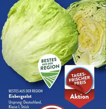 Aldi Süd Eisbergsalat Angebot