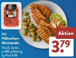 Aldi Süd BBQ Hähnchen Ministeaks Angebot