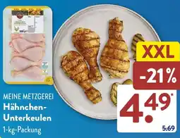 Aldi Süd MEINE METZGEREI Hähnchen Unterkeulen Angebot