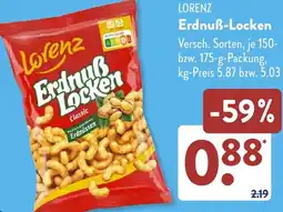Aldi Süd LORENZ Erdnuẞ-Locken Angebot