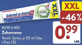 Aldi Süd BLEND-A-MED Zahncreme Angebot