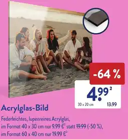 Aldi Süd Acrylglas-Bild Angebot