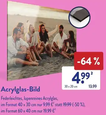 Aldi Süd Acrylglas-Bild Angebot