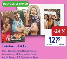 Aldi Süd Fotobuch A4 Eco Angebot