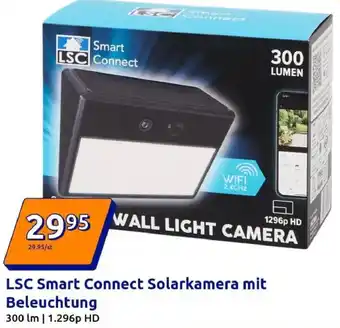 Action LSC Smart Connect Solarkamera mit Beleuchtung Angebot