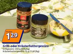 Action Grill- oder Kräuterbuttergewürz Angebot
