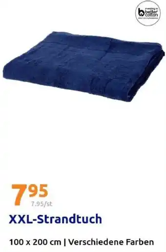 Action XXL-Strandtuch Angebot