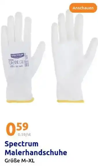 Action Spectrum Malerhandschuhe Angebot