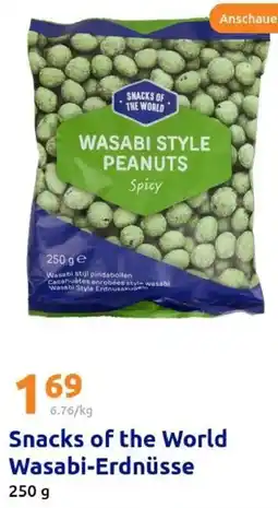 Action Snacks of the World Wasabi-Erdnüsse Angebot