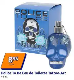 Action Police To Be Eau de Toilette Tattoo-Art Angebot