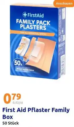 Action First Aid Pflaster Family Box Angebot