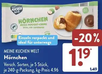 Aldi Süd MEINE KUCHEN WELT Hörnchen Angebot