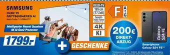 Expert Samsung oled tv gq77s85daexzg ai Angebot