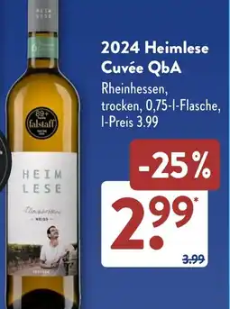 Aldi Süd 2024 Heimlese Cuvée QbA Angebot